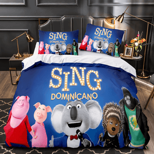 Sing 2 Bedding Set Quilt Duvet Cover Pillowcase Bedding Sets - EBuycos