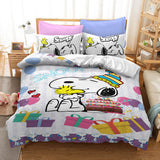 Snoopy Bedding Set Quilt Duvet Covers Without Filler - EBuycos
