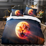 Space Cat Astronaut Cats In Space Bedding Set Duvet Cover Bedding Sets - EBuycos
