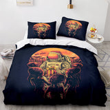 Spaceman Cosplay Bedding Set Duvet Cover Comforter Bed Sheets - EBuycos