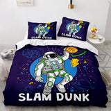 Spaceman Cosplay Bedding Set Duvet Cover Comforter Bed Sheets - EBuycos