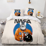 Spaceman Cosplay Bedding Set Duvet Cover Comforter Bed Sheets - EBuycos