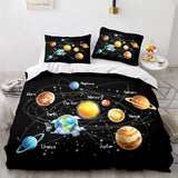 Spaceman Cosplay Bedding Set Duvet Cover Comforter Bed Sheets - EBuycos