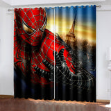 Spider-Man Curtains Blackout Window Drapes