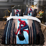 Spider-Man Homecoming Cosplay Bedding Sets Duvet Covers Bed Sheets - EBuycos