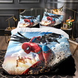 Spider-Man Homecoming Cosplay Bedding Sets Duvet Covers Bed Sheets - EBuycos