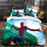 Spider-Man Homecoming Cosplay Bedding Sets Duvet Covers Bed Sheets - EBuycos