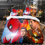 Spider-Man Homecoming Cosplay Bedding Sets Duvet Covers Bed Sheets - EBuycos