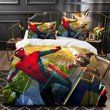 Spider-Man Homecoming Cosplay Bedding Sets Duvet Covers Bed Sheets - EBuycos