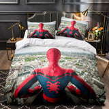 Spider-Man Homecoming Cosplay Bedding Sets Duvet Covers Bed Sheets - EBuycos