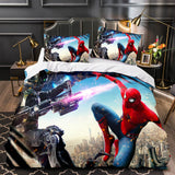 Spider-Man Homecoming Cosplay Bedding Sets Duvet Covers Bed Sheets - EBuycos