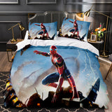 IMAX Spider-Man No Way Home Bedding Set Duvet Cover Quilt Bed Sets - EBuycos