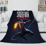 Spiderman Cosplay Blanket Flannel Fleece Blanket Throw Wrap Nap Quilt - EBuycos