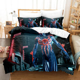 Spiderman Cosplay Full Bedding Set Duvet Cover Comforter Bed Sheets - EBuycos