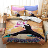 Spiderman Gwen Spider Bedding Set Duvet Cover - EBuycos