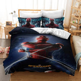 Spiderman Miles Morales Cosplay Bedding Set Duvet Cover Bed Sheets Sets - EBuycos