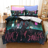 Spiderman Miles Morales Cosplay Bedding Set Duvet Cover Bed Sheets Sets - EBuycos