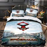 Spiderman Spider-Man Bedding Set Quilt Duvet Covers Bed Sheets Home Decor - EBuycos