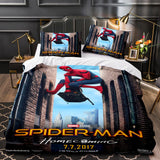 Spiderman Spider-Man Bedding Set Quilt Duvet Covers Bed Sheets Home Decor - EBuycos