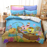 SpongeBob SquarePants Bedding Set Duvet Covers Comforter Bed Sheets - EBuycos