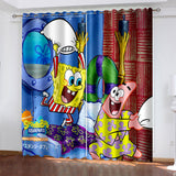 SpongeBob SquarePants Curtains Blackout Window Drapes