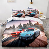 Sports Car Bedding Sets Race Car Duvet Covers Comforter Bed Sheets - EBuycos