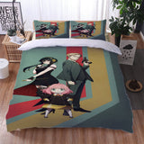 Spy x Family Bedding Set Quilt Covers Without Filler