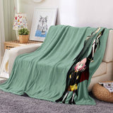 Spy x Family Flannel Fleece Blanket Throw Cosplay Blanket Decoration