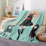 Spy x Family Flannel Fleece Blanket Throw Cosplay Blanket Decoration
