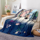 Spy x Family Flannel Fleece Blanket Throw Cosplay Blanket Decoration