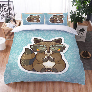 Squirrel Pattern Bedding Set Quilt Cover Without Filler
