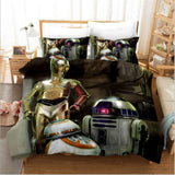 Star Wars Cosplay Bedding Set Duvet Cover Christmas Bed Sheets Sets - EBuycos