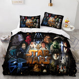 Star Wars Cosplay Bedding Set Duvet Cover Comforter Bed Sheets - EBuycos