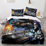 Star Wars Cosplay Bedding Set Duvet Cover Comforter Bed Sheets - EBuycos