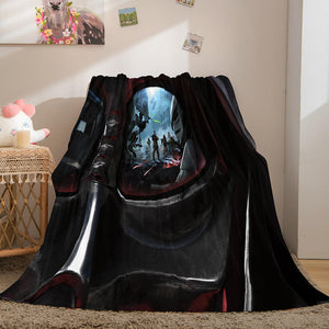 Star Wars Flannel Fleece Throw Cosplay Blanket Halloween Comforter Set - EBuycos