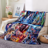 Star Wars Pattern Blanket Flannel Throw Room Decoration