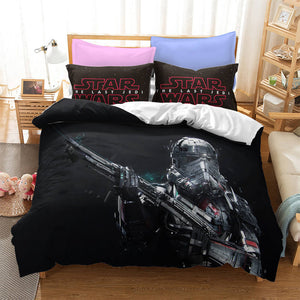 Star Wars Skywalker Bedding Set Duvet Covers Halloween Bed Sheets Sets - EBuycos