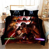 Star Wars Skywalker Cosplay Bedding Set Duvet Covers Bed Sheets Sets - EBuycos