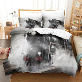 Steam Engine Vintage Locomotive Bedding Set Duvet Covers Bed Sheet Sets - EBuycos
