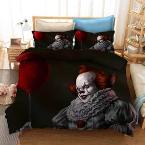 Stephen King's It Pennywise Bedding Set Duvet Cover - EBuycos