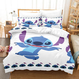 Stitch Cosplay Bedding Set Duvet Cover Comforter Bed Sheets - EBuycos