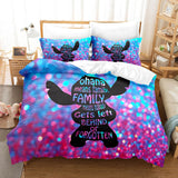 Stitch Cosplay Bedding Set Duvet Cover Comforter Bed Sheets - EBuycos