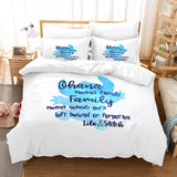 Stitch Cosplay Bedding Set Duvet Cover Comforter Bed Sheets - EBuycos