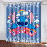 Stitch Curtains Blackout Window Drapes