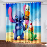 Stitch Curtains Blackout Window Drapes