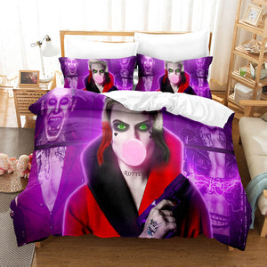 Suicide Squad Harley Quinn Bedding Set Duvet Cover Comforter Bed Sheets - EBuycos