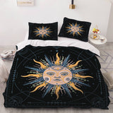 Sun Face Bedding Sets Quilt Cover Without Filler