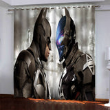 Superhero Batman Curtains Blackout Window Drapes