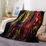 Superhero Hulk Blanket Flannel Throw Room Decoration