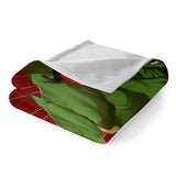 Superhero Hulk Blanket Flannel Throw Room Decoration